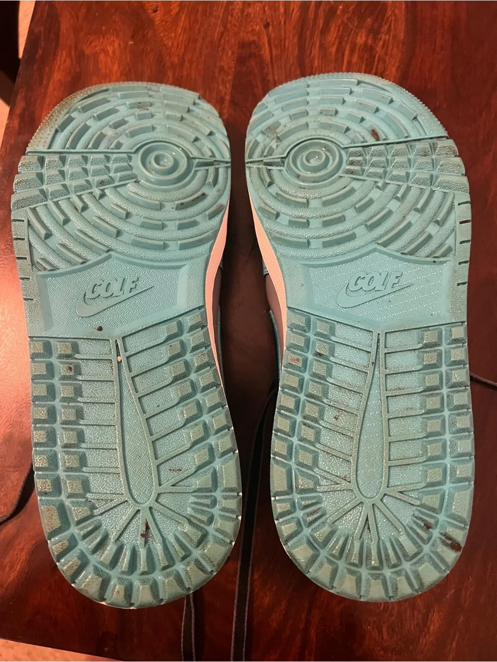 Jordan Men’s Low Top Sneakers in Gray & Teal